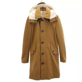 FACTOTUM Made in Japan Wool Blend coat 46 Beige Men s Used