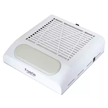 Faerie Пылеуловитель для ногтей Пылеуловитель для ногтей Настольный пылесборник Машинка для маникюра Пылеуловитель для ногтей Набор для ухода за ногтями 80 Вт Скорость вращения 4500 об/мин Гель для ногтей