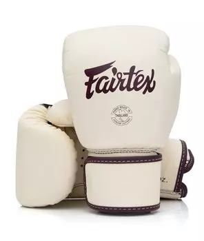 Fairtex BGV16 Boxing Gloves Leather Compact Muay Thai (16oz, Khaki) хаки