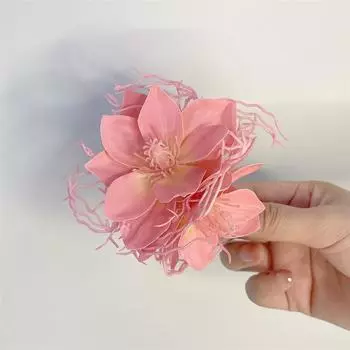 Fairy Flowers Hair Clips Sweet Barrette Hairpiece Dragon s Beard Jasmine Hairpin for Women Girls