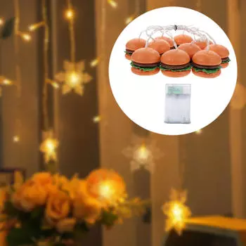 Гирлянда 2 м 10 светодиодов Рождественская гирлянда для вечеринки в честь годовщины свадьбы fries