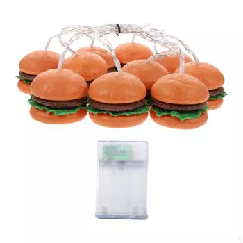 Fairy Light 2M 10 светодиодов, рождественская гирлянда для дня рождения, годовщины, детей fries