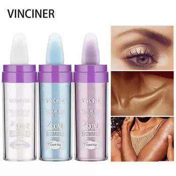 Fairy Powder High Light Pat Powder Body Highlighter Brighten Natural Трехмерные восстанавливающие румяна для девочек