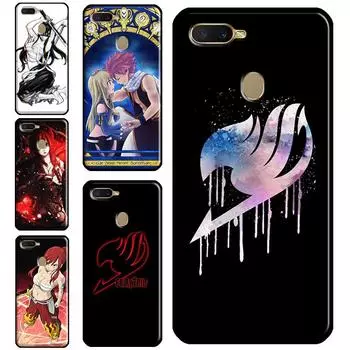 Fairy Tail Эрза Нацу Люси для OPPO A74 A54 A94 чехол для OPPO A31 A53 A53S A5 A9 2020 A5S A15 A83 A91 A52 A72 Coque OPPO A3S