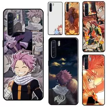 Чехол для телефона Fairy Tail Natsu для OPPO Reno 5 Lite 2Z A5 A9 A53 A31 2020 A52 A72 A91 A83 A15 A94 A74 A54 OPPO A1K