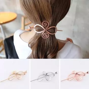 FAITOLAGI изысканные женские заколки для волос металлические заколки для волос заколка женский держатель для волос аксессуары для волос розового золота
