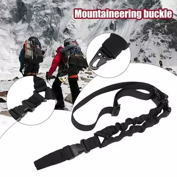 (Фэй22)Восхождение по веревке, регулируемая веревка, многофункциональная безопасность One Size чёрный
