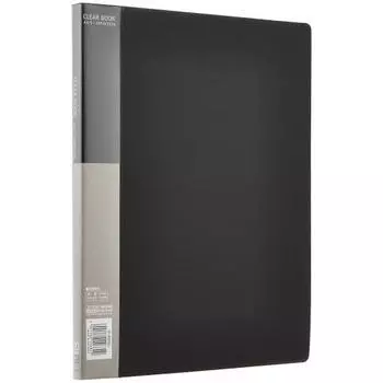 Файл KOKUYO Прозрачный Файл Базовый A4 20 Листов Черный La-B20D