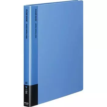 Файл KOKUYO прозрачный сменный для книг тип A4 вертикальный 30 отверстий синий La-720B