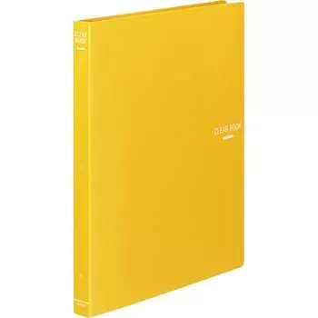 Файл KOKUYO прозрачный сменный файл бумага тип A4 вертикальный 30 отверстий желтый La-320Y