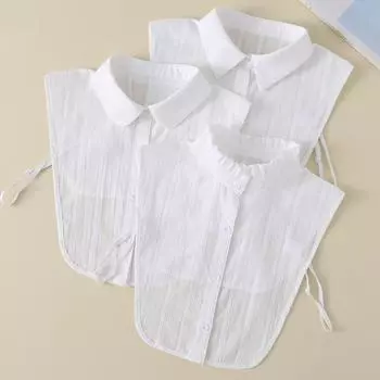 Fake Collar Women S Collar Jacquard Fake Collar Crew Neck Fungus Edge Fake Collar Fake Stand-Up Collar Cotton Lace Collar B504