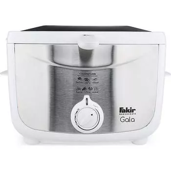 Fakir Gala Фритюрница из нержавеющей стали 1,5 л - белый цвет