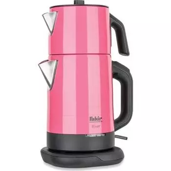 Fakir River 2 в 1 Фуксия, стальная чайная машина 1600 Вт