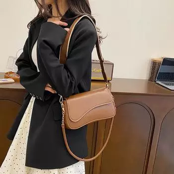 Фактурная сумка из полиуретана на одно плечо, элегантные женские квадратные сумки с широким ремешком, простые универсальные сумки через плечо