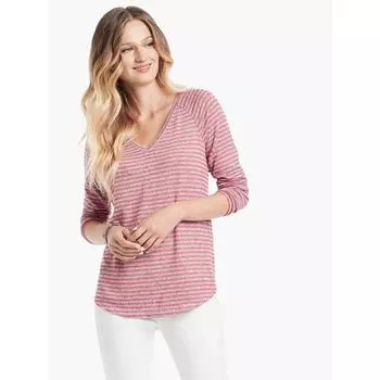 Fall and Winter Cotton Elastic Casual Fashion Plaid Slim Looking Tops Red parquet gray bar XS