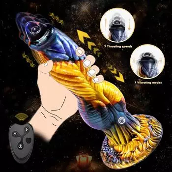 Фаллоимитатор для женщин, секс-игрушки с присоской, 7 режимов для стимуляции точки G, реалистичные толстые анальные фаллоимитаторы для женщин, пар