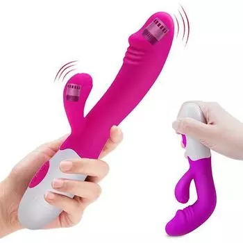 Фаллоимитатор Вибратор 10 скоростей G Spot Vagina Clitoris Стимулирует силиконовые секс-игрушки для женщин