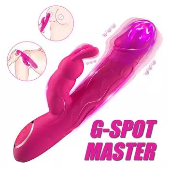 Фаллоимитатор-вибратор для женщин, фаллоимитаторы-кролики, секс-игрушки, женский вибратор для точки G, анальный сосок, клитор, вибратор, сексуальный женский мастурбатор, товары для взрослых