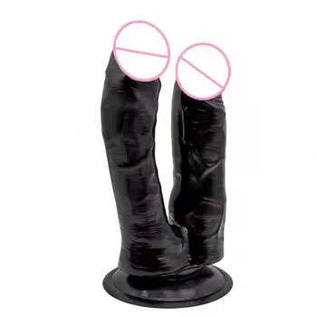 Фаллоимитаторы с двойной головкой, проникновение, стимуляция точки G, влагалища и ануса, пениса, двусторонние фаллосы, эротические игрушки для женщин
