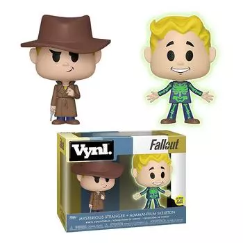 Fallout Таинственный незнакомец и Адамантиум Винл.