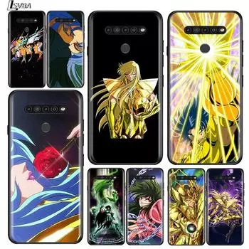 Falls Saint Seiya Shiryu аниме для LG G8 G8S G8X V30 V35 V40 V50 V60 ThinQ Q60 K40 K50 K51 K61 K71 K92 K62 Мягкий черный чехол для телефона LG G8 ThinQ