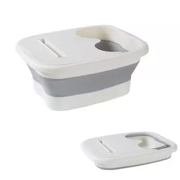 FALOFALO Heat с простой ванночкой для ног в ванночке для ног, изоляция, крышка, складная, компактная, для хранения, для дома!