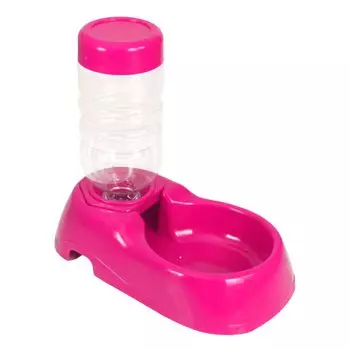 FALOFALO Pet Automatic Safe when going out Waterer, Dog, Cat, Waterer, (Pink)