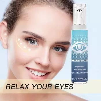 Falten Augen 5% Koffein Augen Creme Eye Roller Ball Creme Fr Augenringe Verblasst Feine Linien Entfernen Augen Taschen 15 мл One size синий