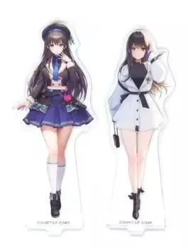 Family Mart limited collaboration NIKKE Acrylic stand set of 2 types [Diesel] A/B