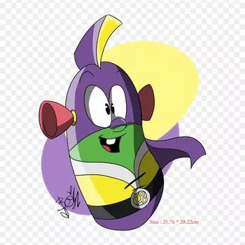 Фан-арт Lyle The Kindly Viking, термопереносная печать, виниловые нашивки, наклейки для одежды, аппликации «сделай сам», моющиеся нашивки