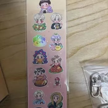 Фан-арт стикер Шини Тэмин Джо Нан Ри