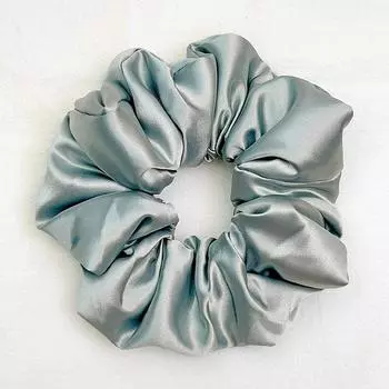 Fan Bingbing Same Silk Kitsch Подушка Толстая Кишка Ободок Для Волос Французский Мягкий Атласный Шар Голова Высокий Конский Хвост Ободок Для Волос