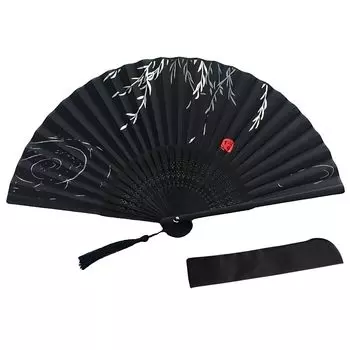 Fan set of with fan for women and bamboo Japanese fireworks New Japanese Japanese Kabuki [KDSSYFT] 2, bag, men, bone, pattern, lightweight, festivals,