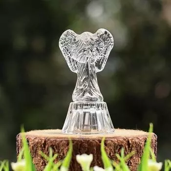 Фэн-шуй Стеклянный ангел Васту Предметы для дома для денег, стеклянный ангел-экспонат, ангел для удачи и процветания