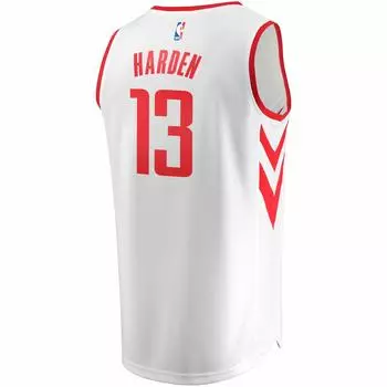 Fanatics Replica Jersey NBA Джеймс Харден Хьюстон Рокетс #13 (США, маленький, белый) белый