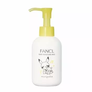 FANCL Детское Молоко Monpoke Ограниченный Дизайн 120мл (приблизительно. 120 насосов) Детский лосьон без добавок (Младенец/новорожденный) Увлажняющий крем для лица и всего тела Hypoaller