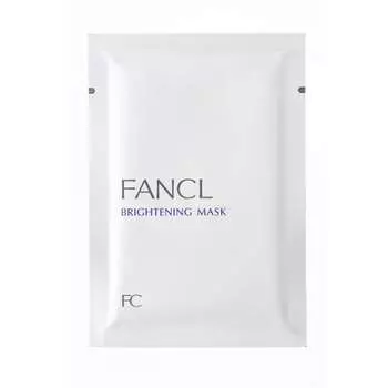 FANCL (New) Brightening Mask 21mL x 6 sheets Quasi-drug Sheet mask Additive-free (Whitening/Rough skin) Stain prevention Vitamin C