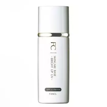 FANCL Skin Care Base Bright Up UV Natural Beige Makeup Base sebum (SPF35/PA+++) Additive-Free (Prevents collapse/pores/shininess)