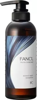 FANCL Tsuyagoromo Mineral Repair Shampoo 350 мл Fine No Addits (Красивый уход за волосами и кожей головы) Пенообразование, Когезия,