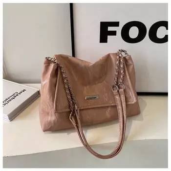 Fancy Large Capacity Bag for Women 2025 New Arrival Summer Super Hot Shoulder Bag Special Interest Light Luxury Commuter Tote Pink