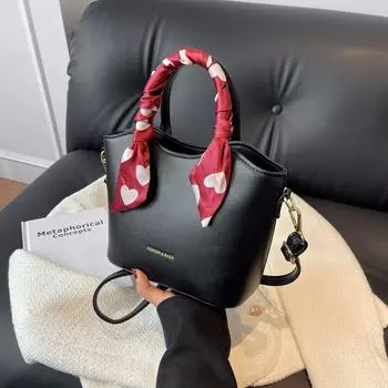 Fancy Red Wedding Bride Satchel Women s Bag Black