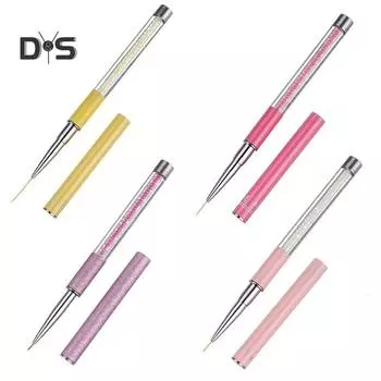 Fancystyle Nail Art UV Gel Liner Brush Pen Ручка из бисера DIY Маникюрный инструмент для рисования