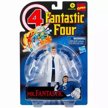 Фантастическая четверка Marvel Legends Retro Package 6 дюймов Фигурка FOUR RETRO PACKAGE SERIES MR FANTASTIC Marvel Legends ML Vintage FF Mr.