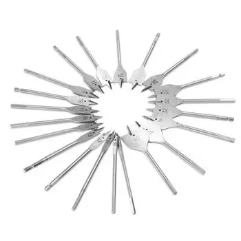 Фантастическая лопата из углеродистой стали 6-40 мм с шестигранным хвостовиком, плотниковый инструмент, плоские сверла по дереву 18mm