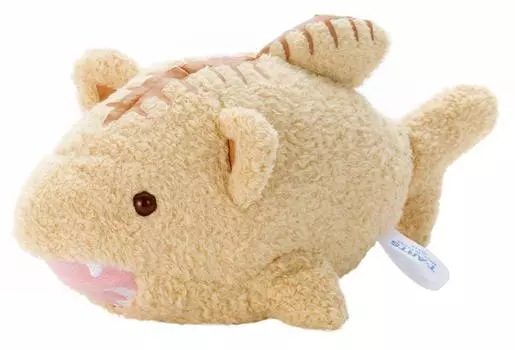 Fantasy Aquarium Beans Shark Cat Plush Toy Total Length 13cm