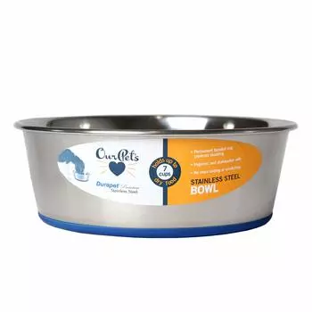 Fantasy World Durapet Bowl 21 all dog Silver (for breeds)