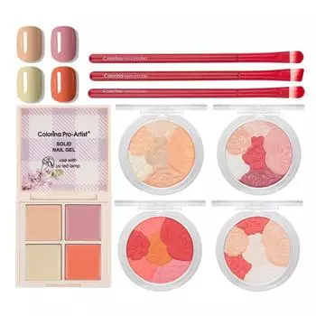 FantasyDay All in One Professional Makeup Kit для женщин FantasyDay All in One Professional Makeup Kit для девочек, праздничный макияж в подарок, 1 шт., SET004D