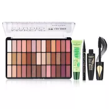 FantasyDay All in One Professional Makeup Kit для женщин FantasyDay All in One Professional Makeup Kit для девочек, праздничный макияж в подарок, 1 шт., SET004E