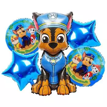 Fantasyon Paw Patrol Персонаж Paw Patrol Украшение на день рождения Воздушные шары Вечеринка с воздушными шарами Милая (гнаться)