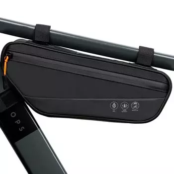 Fapayeep Сумка для велосипеда 1.8л Большая вместимость Сумка для рамы велосипеда Сумка для рамы шоссейного велосипеда Сумка-седло